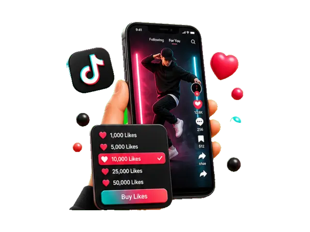Polubienia TikTok 1