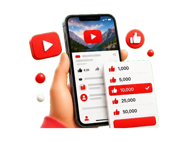 Polubienia YouTube 1