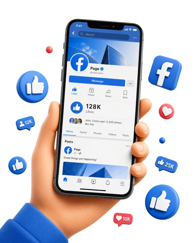 Polubienia strony Facebook