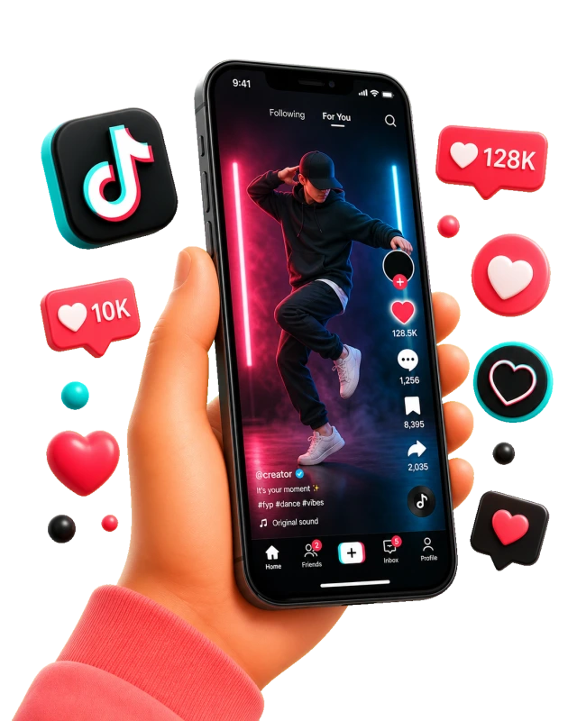 Polubienia TikTok