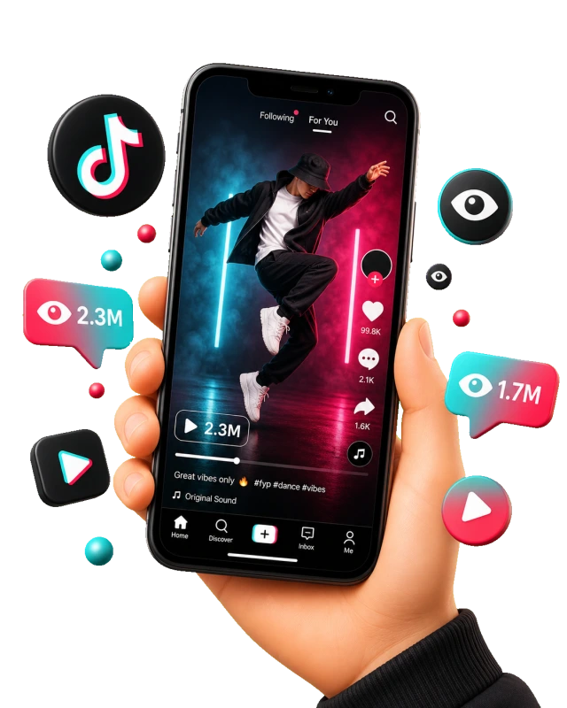 Wyświetlenia TikTok