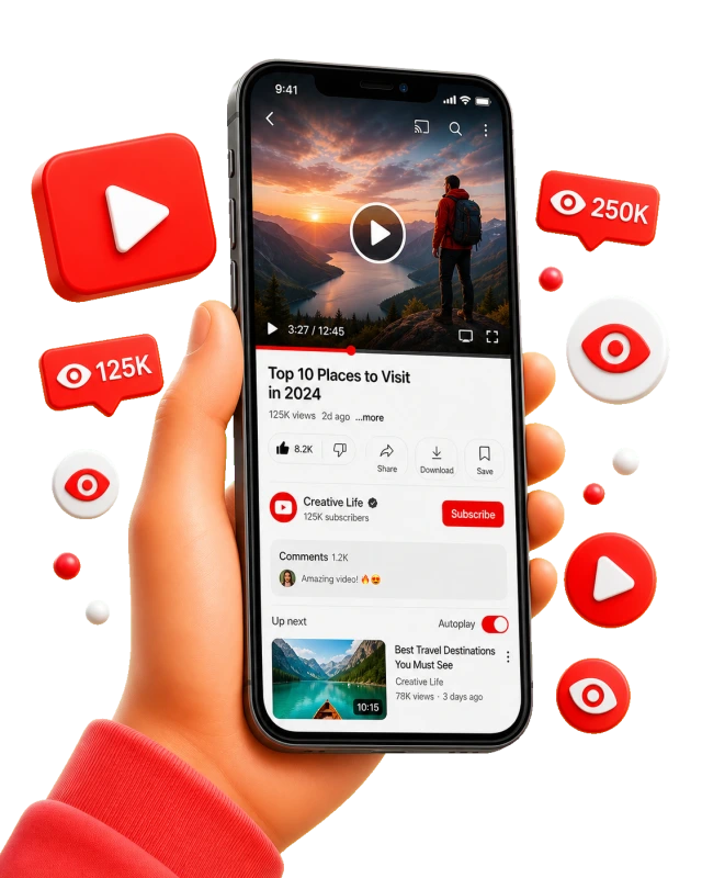 Wyświetlenia YouTube